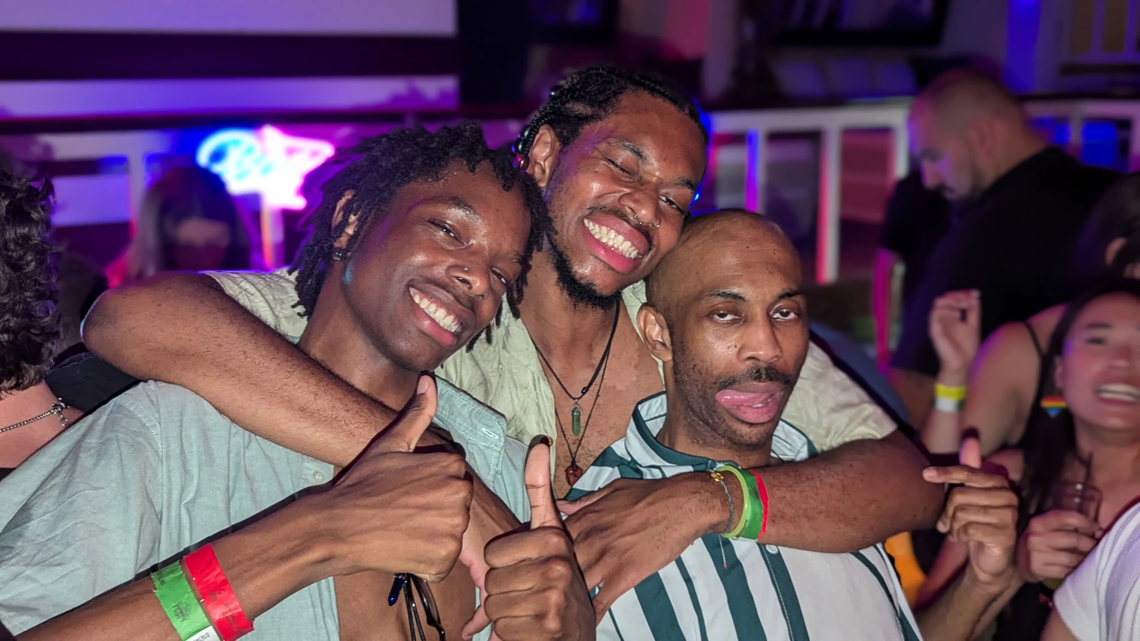 Group celebration featuring international group athens nightlife tour at premium venue during Athens bar crawl nightlife tour