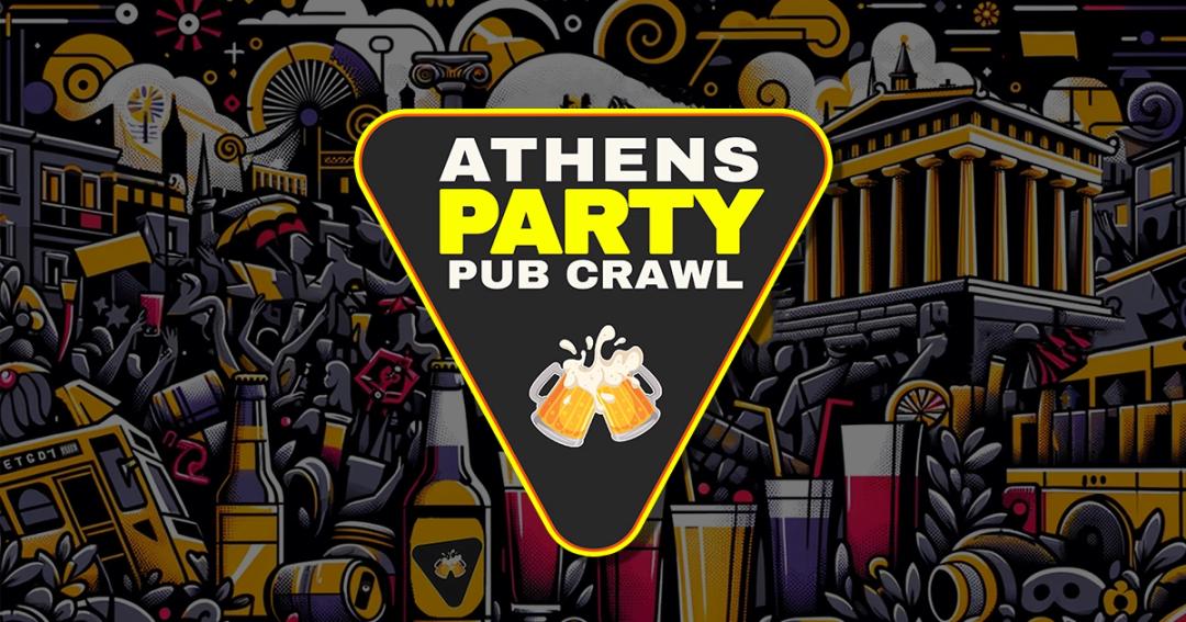 Athens Party Pub Crawl with Unlimited Drinks & Nightclub Access