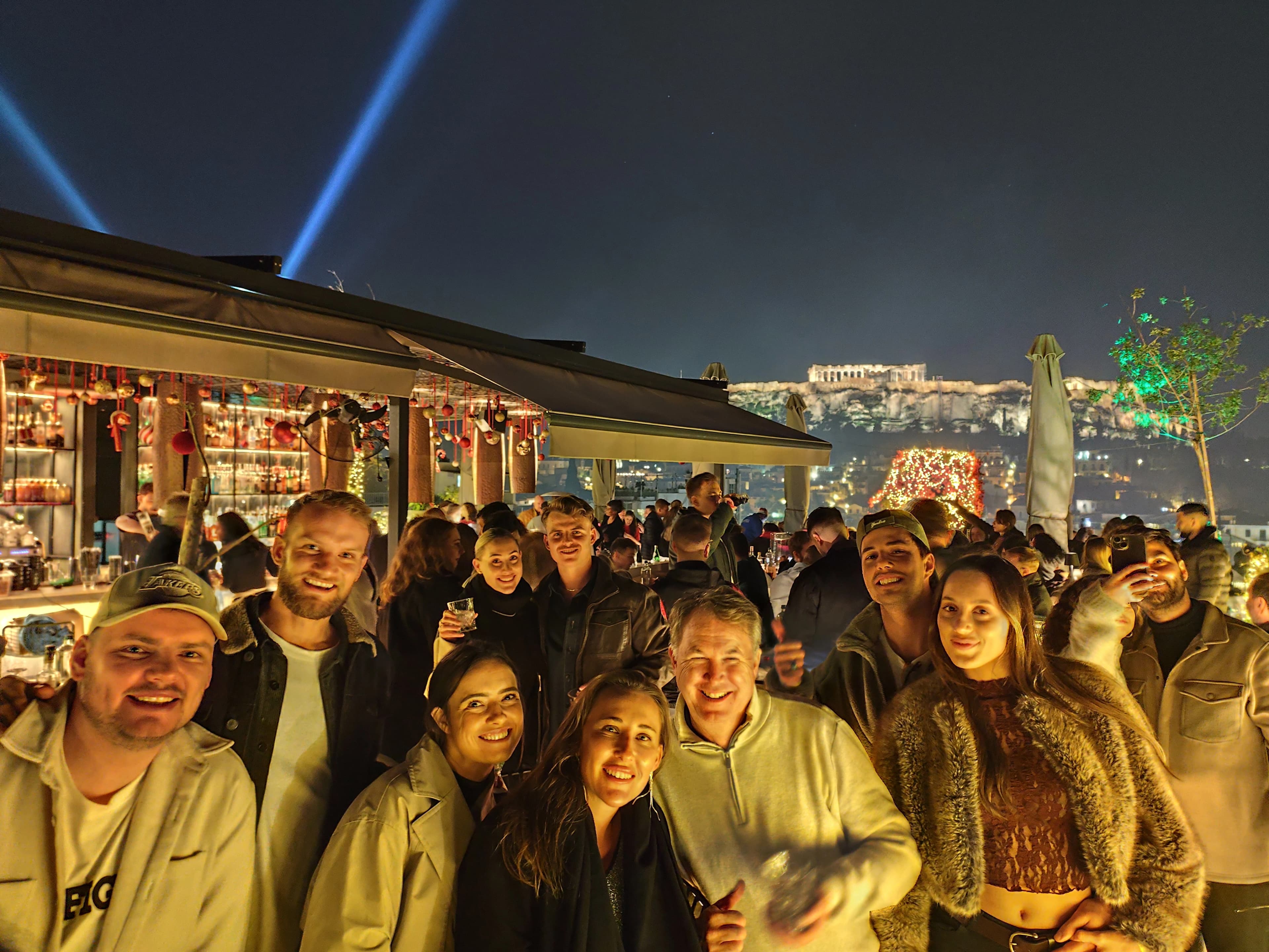 Athens Rooftop Pub Crawl w/ Acropolis Views & Party
